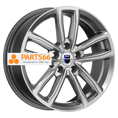 6,5x17/5x114,3 ET37 D66,6 Каланг (КС1086) Дарк платинум