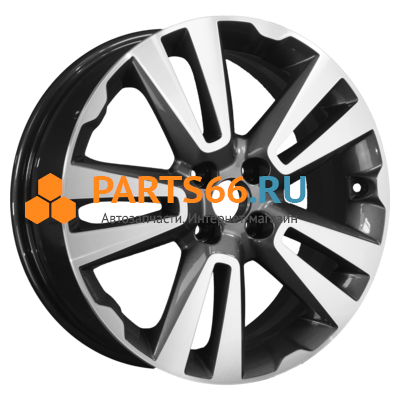6,5x17/4x100 ET43 D60,15 Старкад (Vesta) (КС748) Алмаз антрацит (78189)