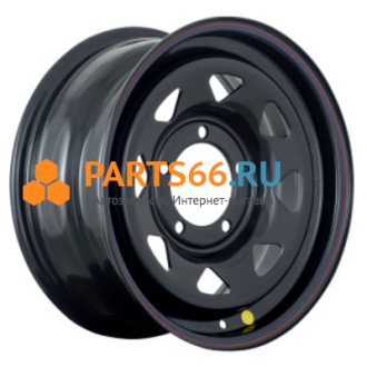 7x15/5x139,7 ET-19 D110 УАЗ (треуг. мелкий) Черный