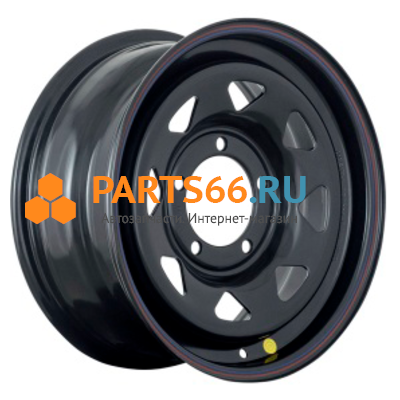 8x16/5x139,7 ET-19 D110 УАЗ (треуг. мелкий) Черный