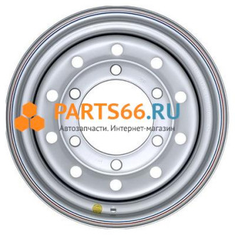 6,5x16/6x205 ET0 D161 Стальной Серебристый