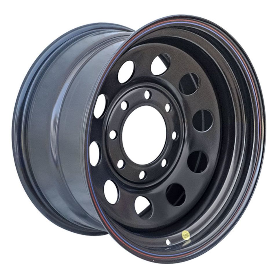 Off-Road Wheels  9,0\R17 8*165,1 ET0  d121  Черный  [1790-86521BL-0]