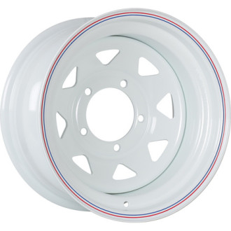 Nissan/Toyota R15x8 6x139.7 ET-19 CB110 White