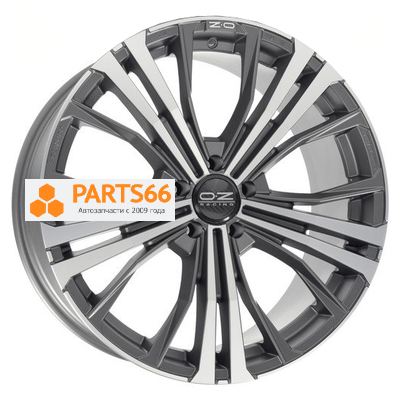 9,5x20/5x112 ET52 D79 Cortina Matt Dark Graphite Diamond Cut