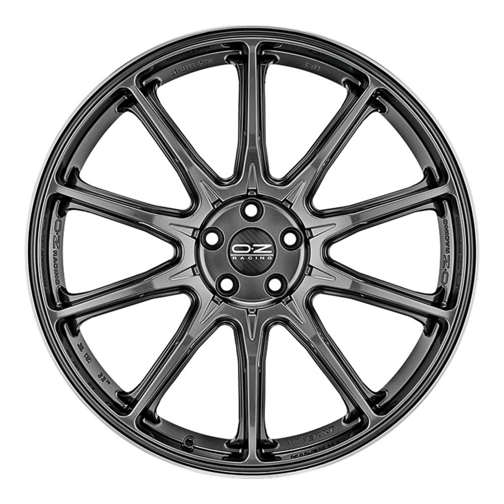 OZ  Hyper XT HLT  10,5\R20 5*112 ET41  d79  Star Graphite Diamond Lip  [W01A70200D6]