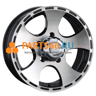 7x16/5x139,7 ET5 D108,5 795 BKF (конус, Колпак+лого)