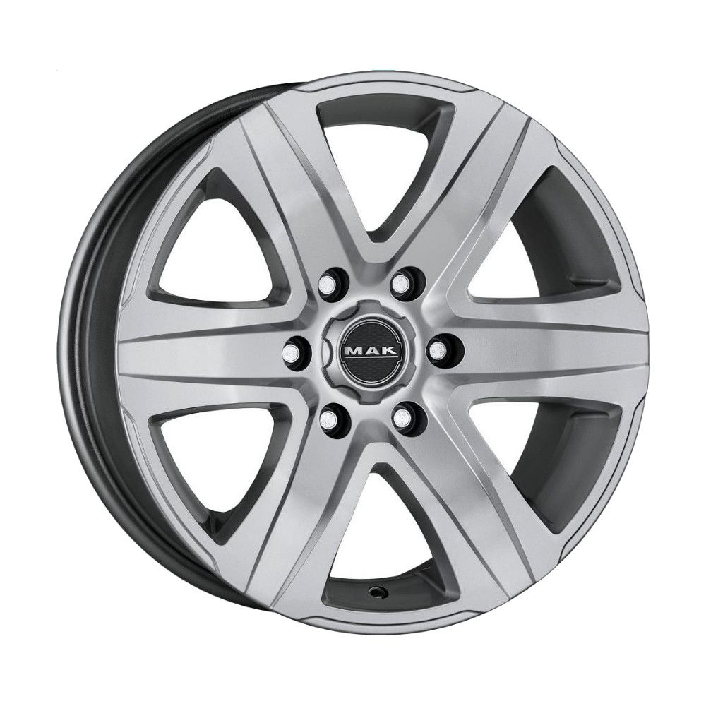 MAK  Stone 4x4 T  8,5\R18 6*114,3 ET30  d66,1  Silver  [F85806NSI30ZN3]