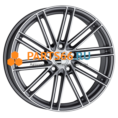 10x21/5x112 ET19 D66,45 Leipzig-D Gunmetal Mirror Face