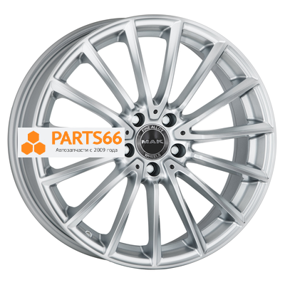 8x19/5x112 ET43 D66,6 Komet Silver