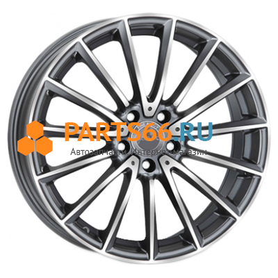8x19/5x112 ET48 D66,6 Komet Gunmetal Mirror Face