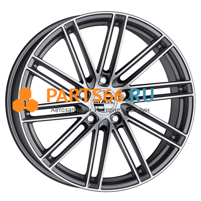 9,5x21/5x112 ET25 D66,45 Leipzig Gunmetal Mirror Face