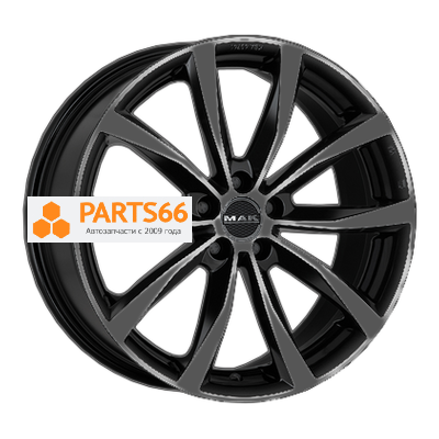 8x19/5x112 ET39 D66,45 Wolf Gloss Black