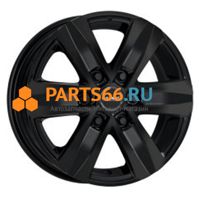 8,5x20/6x114,3 ET45 D66,1 Stone 6 Gloss Black