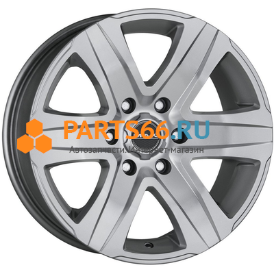 8x18/6x139,7 ET15 D106,1 Stone 6 Silver