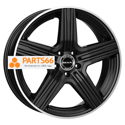 9x21/5x112 ET45 D66,6 Lewis Gloss Black Mirror Ring