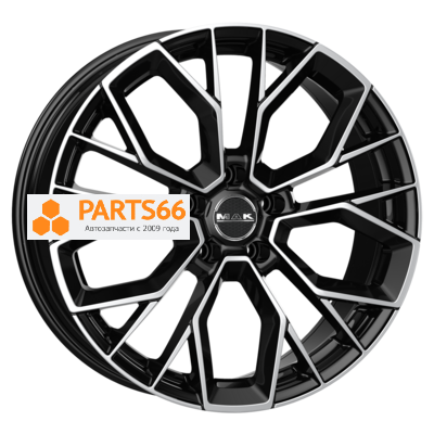 8x18/5x112 ET30 D76 Stilo Black mirror