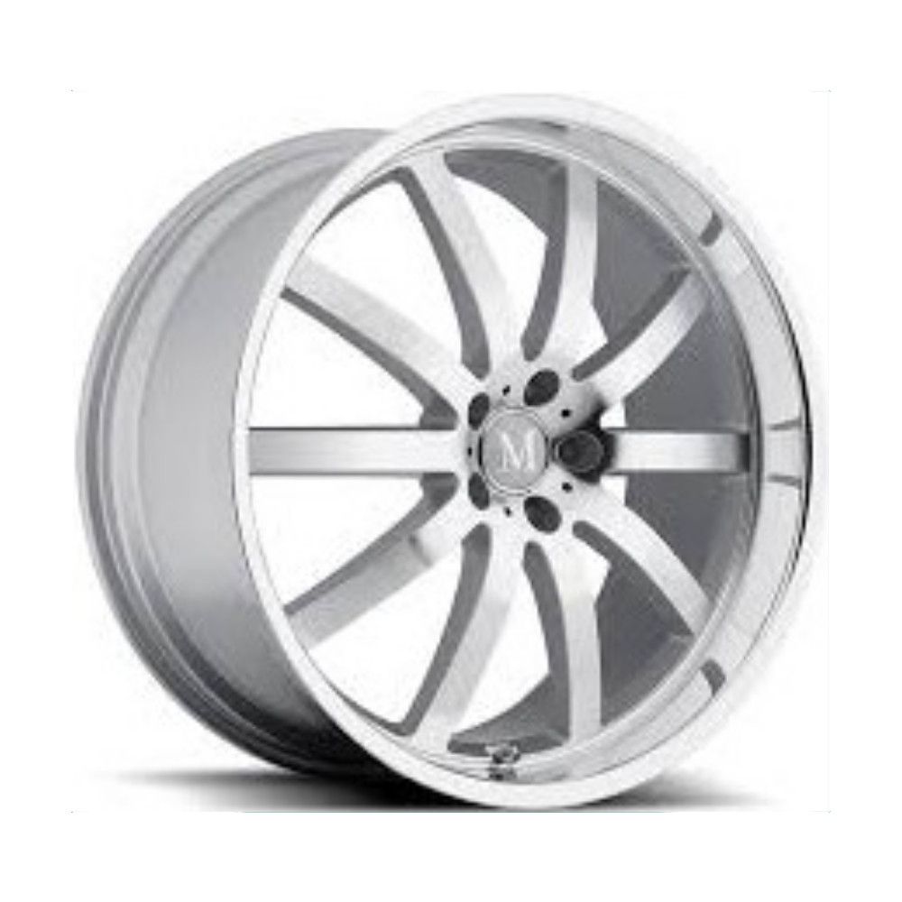 MANDRUS  Wilhelm  8,5\R18 5*112 ET43  d66  Gloss Black Mirror Cut Lip  [1885MAW435112B66]