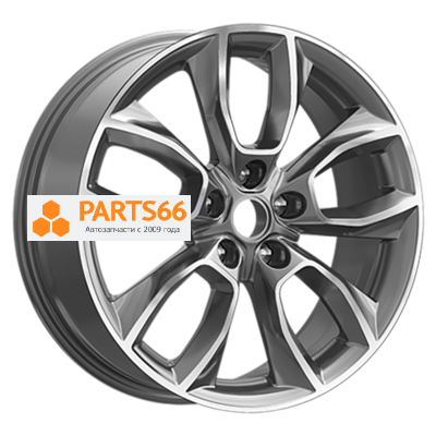 7x18/5x114,3 ET40 D66,1 КР001 (Qashqai) Diamond Gloss Graphite