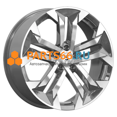 7,5x19/5x108 ET46 D63,35 КР015 (Geely Tugella) Diamond Gloss Graphite