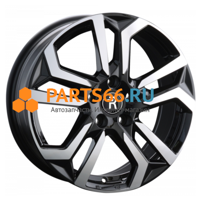 7x17/5x114,3 ET45 D60,1 TY268 BKF (конус, C570)