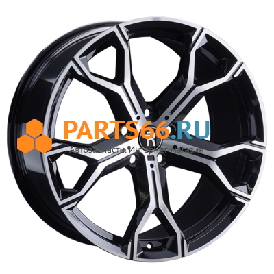 9,5x21/5x120 ET49 D72,6 LR75 BKF (пш, LR002)