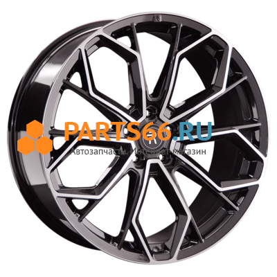 9,5x22/5x120 ET49 D72,6 LR92 BKF (конус, LR002)