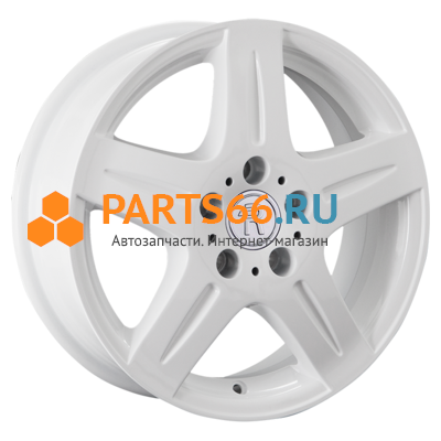 6,5x16/5x112 ET43 D57,1 VV67 White (конус, C645)