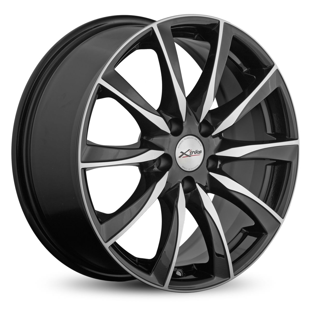 X'trike  X-120  7,0\R17 5*108 ET45  d63,35  BK/FP  [29086]