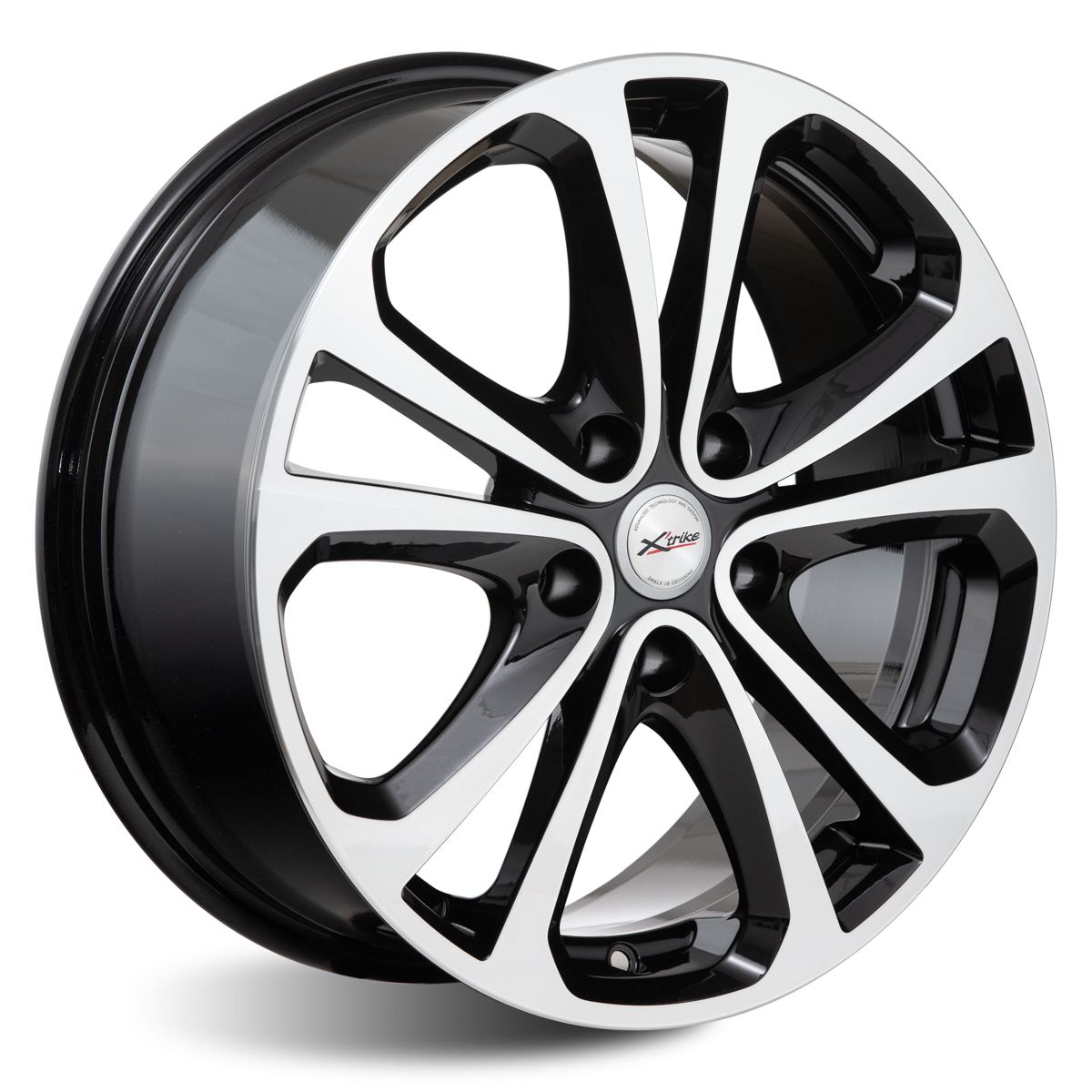 X'trike  X-113М  7,0\R17 5*114,3 ET45  d60,1  BK/FP  [76384]