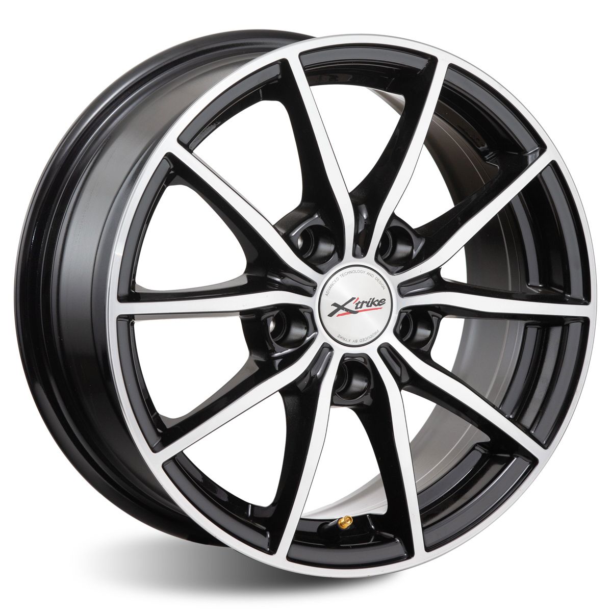 X'trike  X-111М  6,5\R15 5*114,3 ET45  d67,1  BK/FP  [76853]