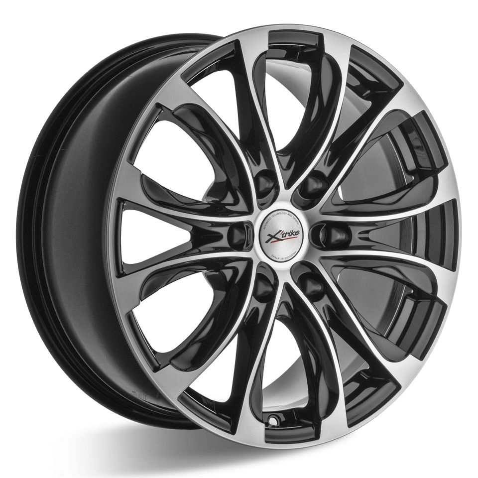 X'trike  X-134  8,0\R18 6*139,7 ET38  d67,1  BK/FP  [78067]  Mitsubishi <Ш>