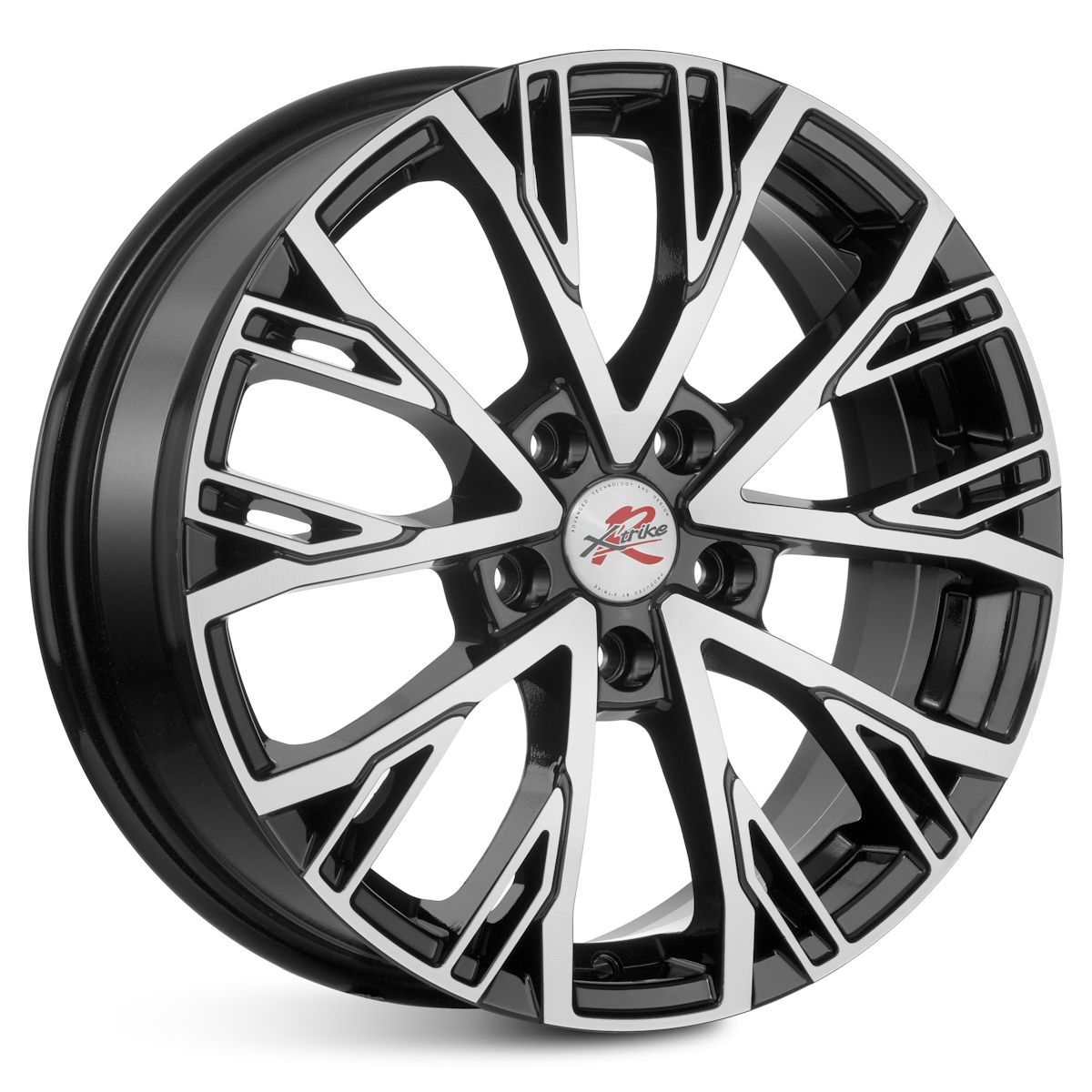 X'trikeRST  Coolray  R207  6,5\R17 5*114,3 ET45  d54,1  BK/FP  [40785]