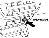  Оборудование и органы управления в салоне Honda Civic