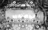  Снятие и установка крышки головки цилиндров Honda Civic