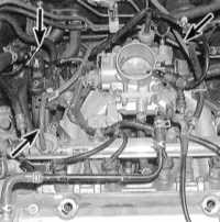  Снятие и установка впускного трубопровода Honda Civic