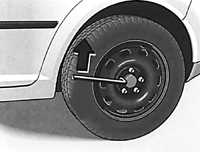 Замена колеса Volkswagen Golf IV