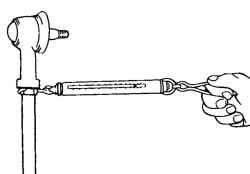 Измерение сопротивления вращению шарнира рулевой тяги