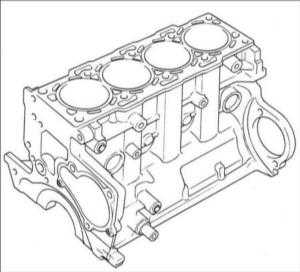  Блок цилиндров Hyundai Elantra