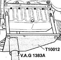  Снятие и установка силового агрегата Volkswagen Golf IV