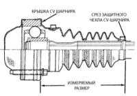  Снятие и установка карданных валов Jeep Grand Cherokee