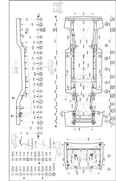  Контрльные кузовные размеры Jeep Grand Cherokee