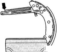  Замена задних тормозных колодок на барабанных тормозах Volkswagen Golf IV