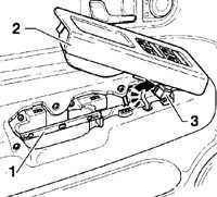 Снятие и установка внутренней отделки двери Volkswagen Golf IV