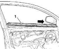 Снятие и установка внутренней отделки двери Volkswagen Golf IV