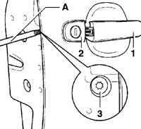  Снятие и установка корпуса цилиндра замка Volkswagen Golf IV