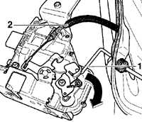 Снятие и установка замка двери Volkswagen Golf IV