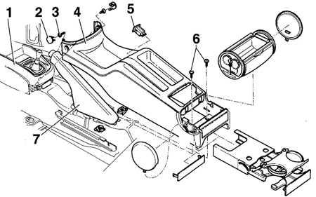  Снятие и установка задней секции Volkswagen Golf IV