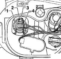  Замена лампочек внешнего освещения Volkswagen Golf IV