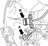 Снятие коробки передач Volkswagen Passat B5