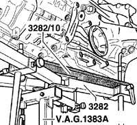 Снятие коробки передач Volkswagen Passat B5